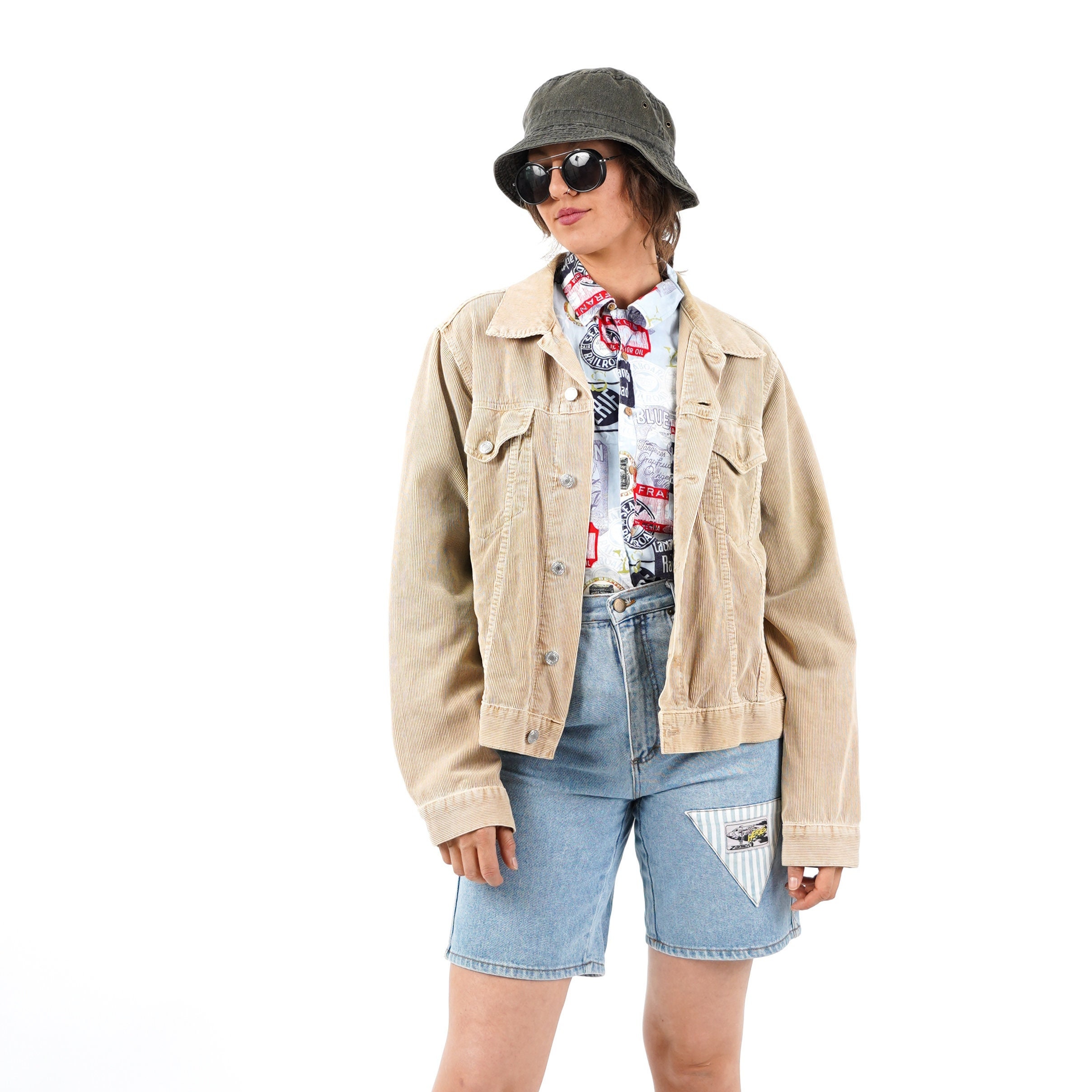 Cream Cord Jacket - Etsy UK