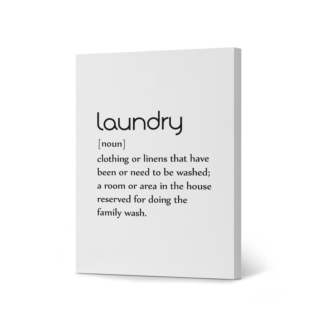 Noun Dictionary Definition of Laundry Funny Quote Saying Etsy