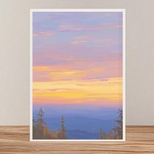 Pastell abstrakter minimalistischer Naturdruck, bunte Wandkunst, modernes Hausdekor, klassische Wandkunst, schaffen beruhigende, ruhige Chill-Vibes
