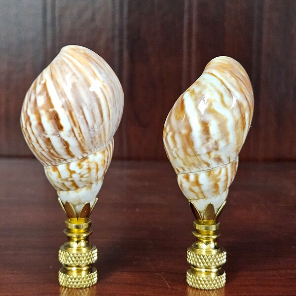 Shells Finials Crystal Finials - Etsy