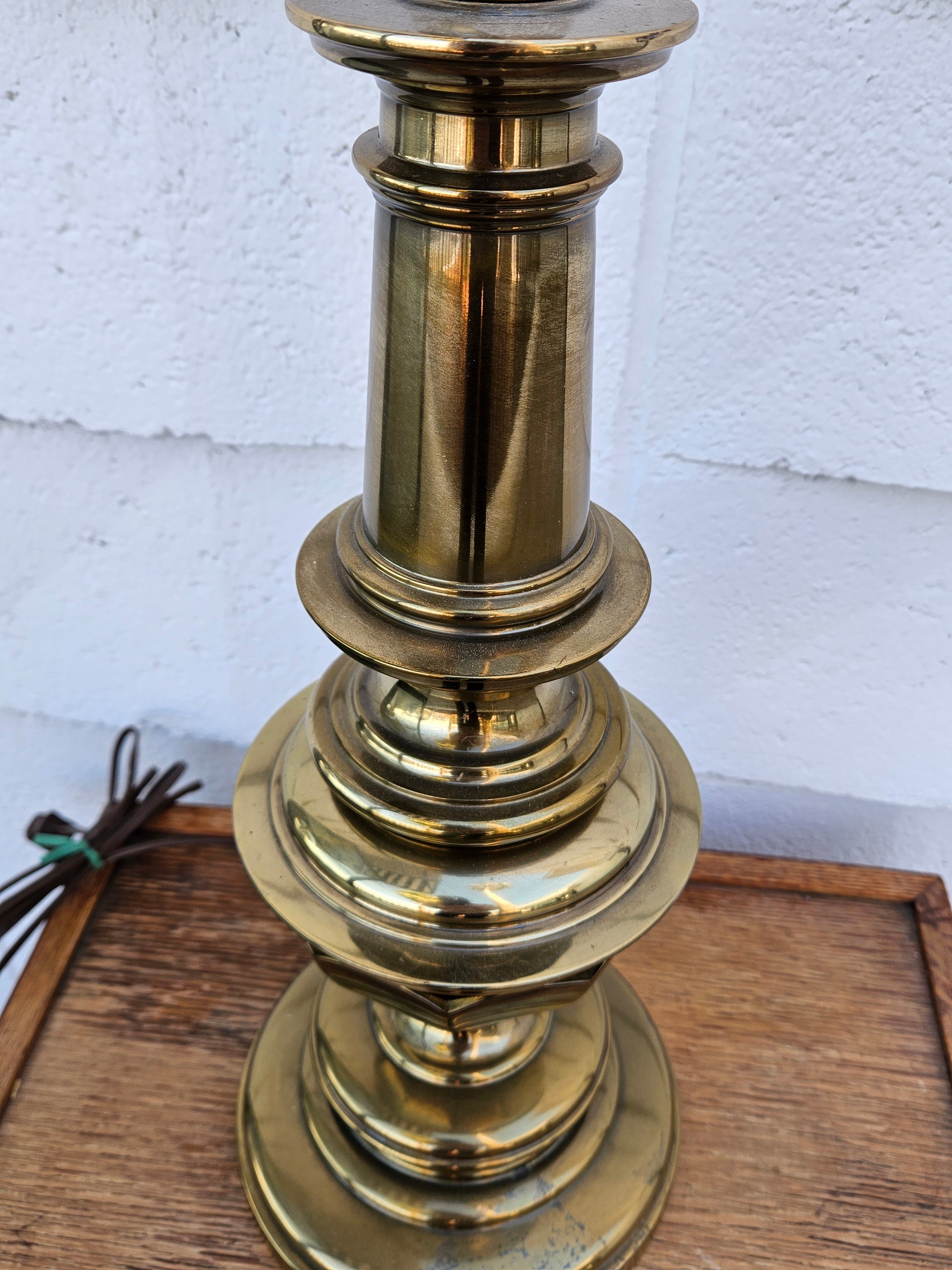Vintage Stiffel Table Lamp, Tall Lamp, Brass Lamp, MCM Lamp Vintage Stiffel Table Lamp, Tall Lamp, Brass Lamp, MCM Lamp