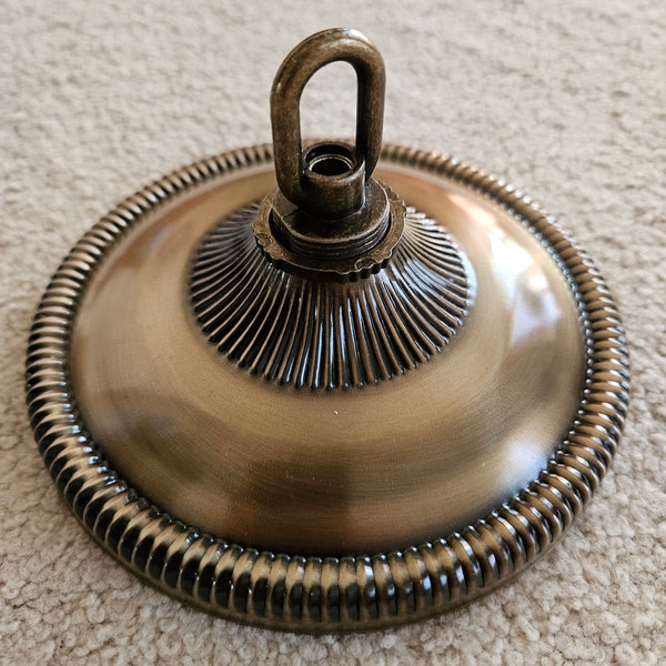 Antique Chandelier Parts Canopy Etsy