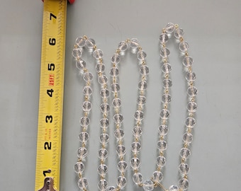 Crystal Ball Chain: 1 Meter Replacement Chandelier Parts