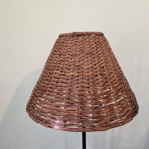 Rattan Lamp Shade Etsy