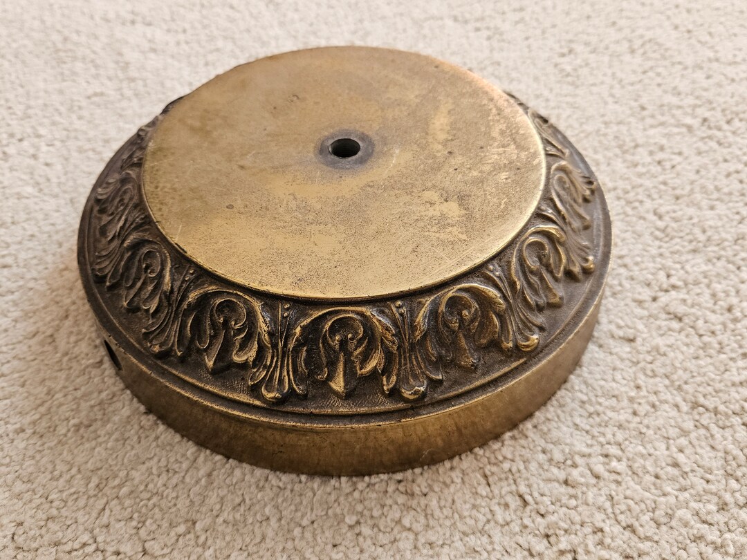 Vintage Cast Metal Lamp Base Antique Lamp Base Replacement Etsy