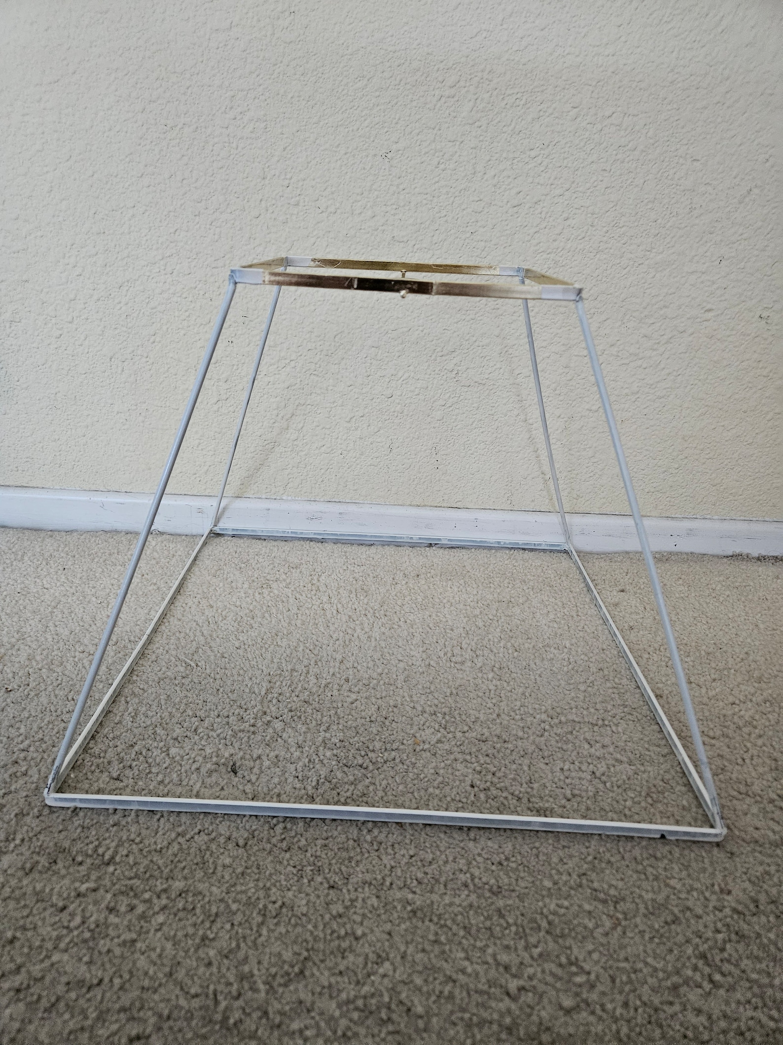 Square Lampshade Frame Wire Lampshade Frame Lampshade Etsy