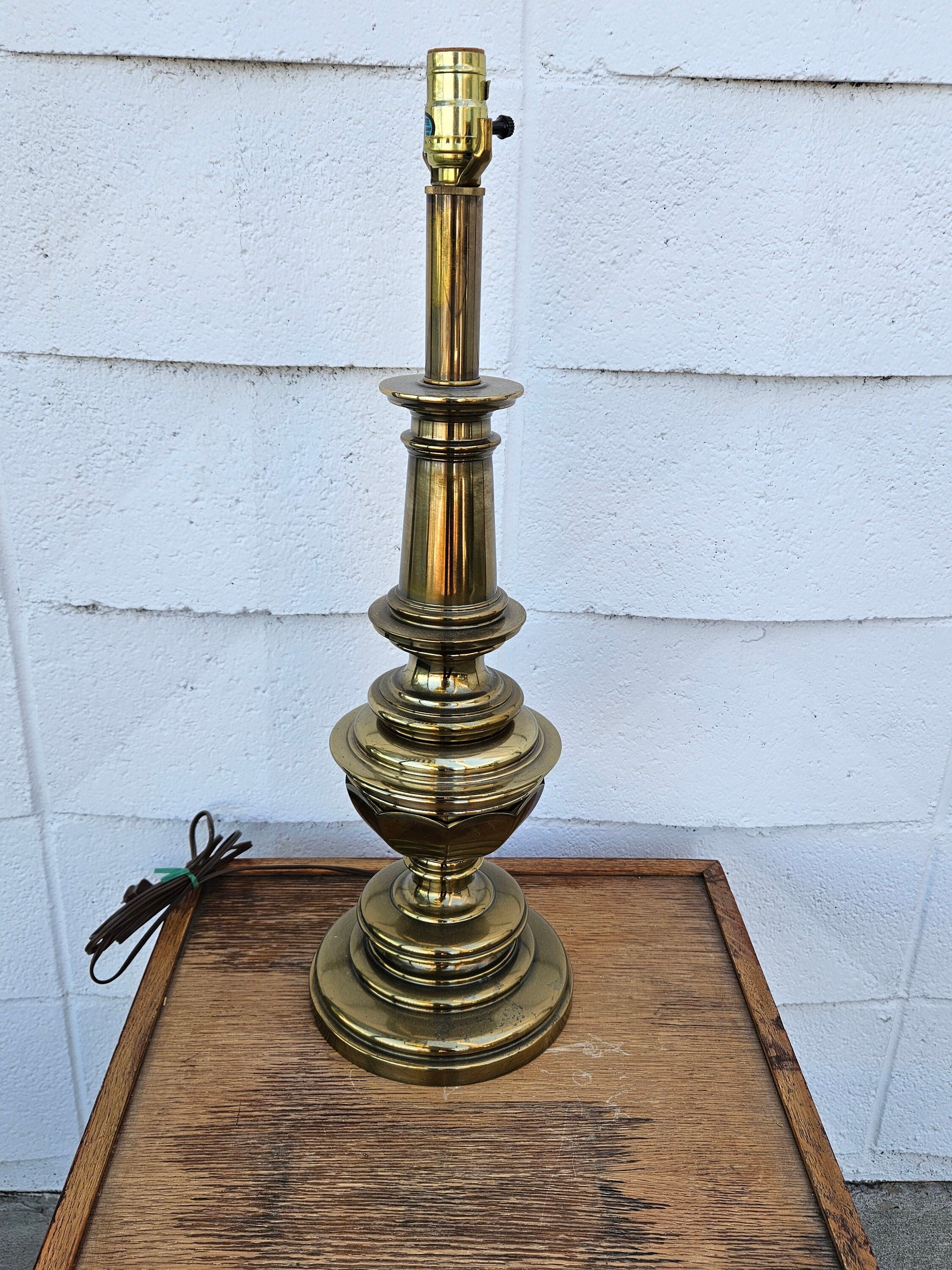 Vintage Stiffel Table Lamp, Tall Lamp, Brass Lamp, MCM Lamp Vintage Stiffel Table Lamp, Tall Lamp, Brass Lamp, MCM Lamp