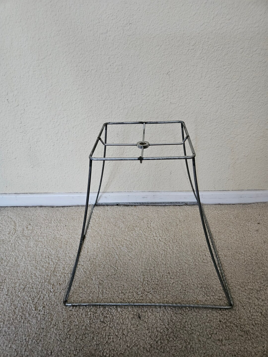 Square Lampshade Frame Wire Lampshade Frame Lampshade Etsy