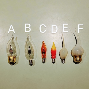 Flicker light bulbs, silicone light bulbs, replacement light bulbs, amber light bulb, flame light bulb, home decor, lamp supply