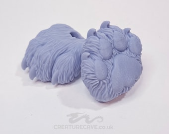 Cat Paws / Griffin Paws / Feline / Artdoll Premade Parts / OOAK / Dollmaking / Fantasy Doll / Puppets / Creature / DIY Doll Parts