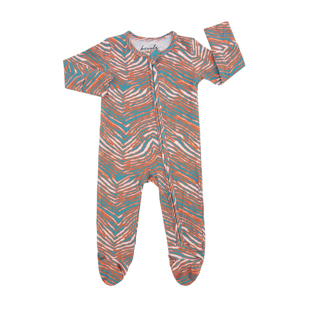Miami Footies Premium High Quality Bamboo Miami Dolphins Baby Miami