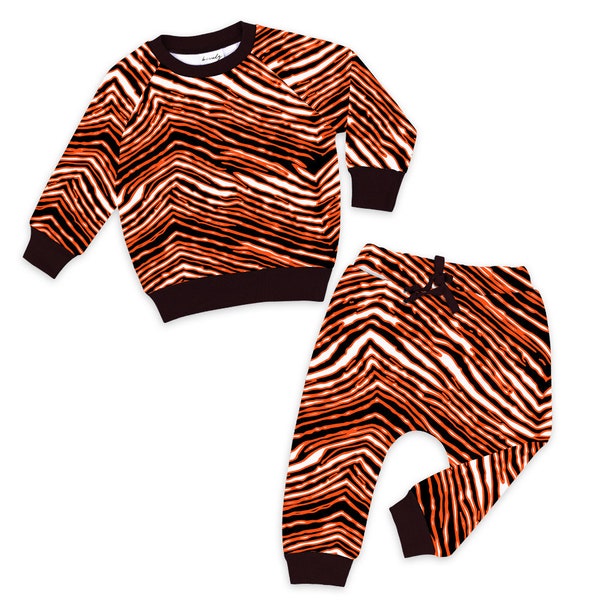 Cincinnati Bengals Jogger Set for Kids | 2 Piece Daytime Set | 100% Organic Cotton