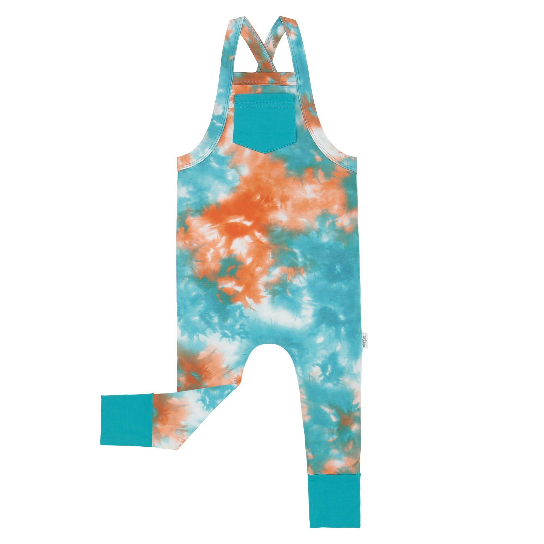 Miami Football Baby Overalls | Bamboo Kids Coveralls