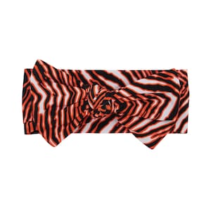 Cincinnati Baby Headband | Premium High Quality Bamboo | Bow