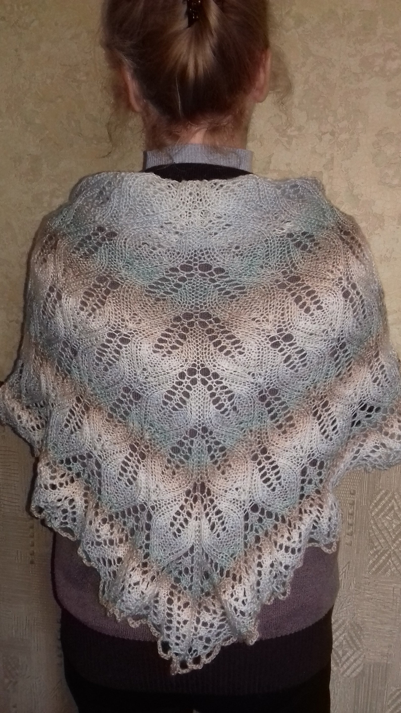 Knitted mohair shawlKnitted openwork mohair shawlKnitted Etsy