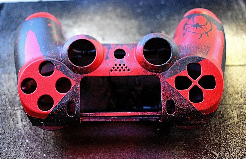 Miles Morales Custom Paint PS4 Controller Shell Gen 1 JDM011 Etsy
