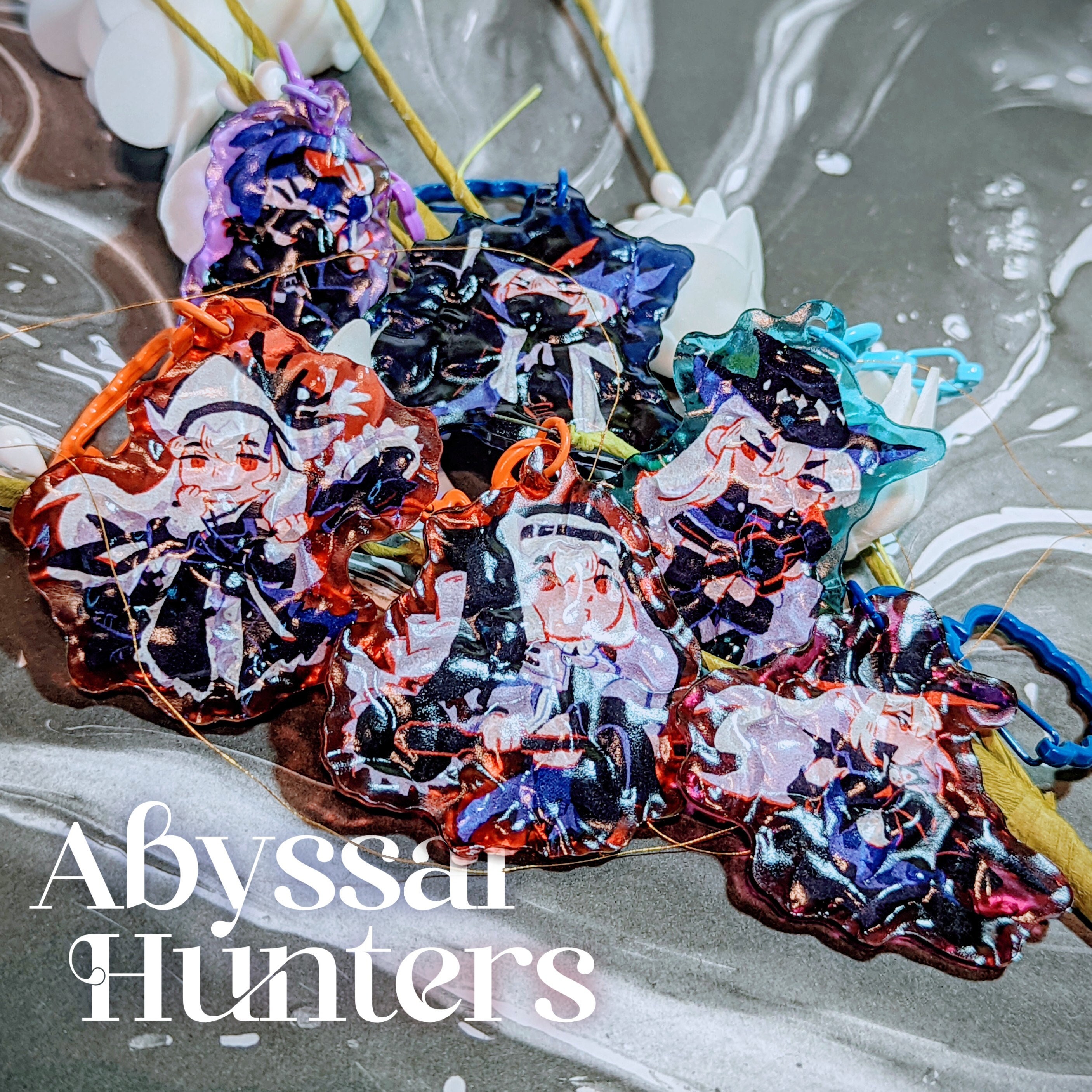 Arknights Wave Charm - Abyssal Hunters