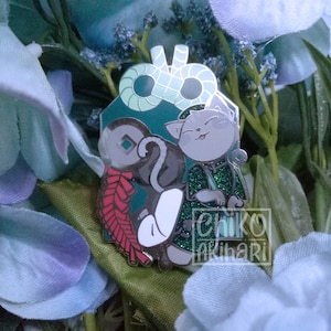 Enamel Pin - Cat Omamori (Variant)
