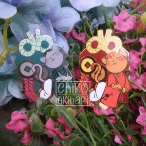 Enamel Pins Bundle - Cat Omamori [A Grade]