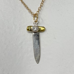 Handmade Sword Necklace