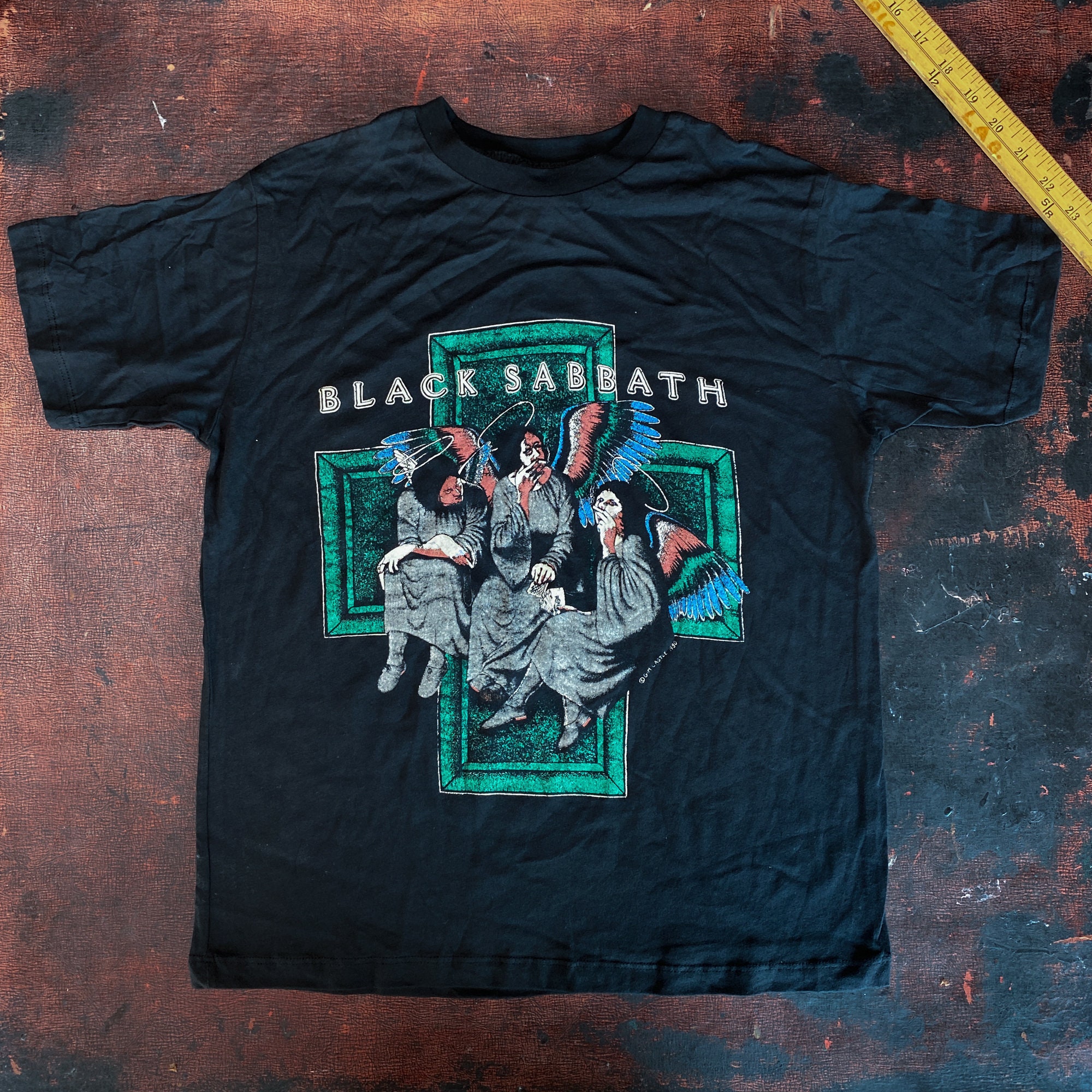 Black sabbath heaven and hell t shirt sale