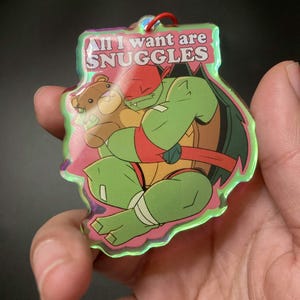 ROTTMNT Raphael Keychain