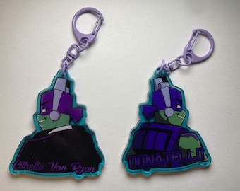 ROTTMNT Donatello Keychain