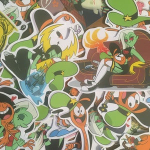 Wander over Yonder 10 stickers set