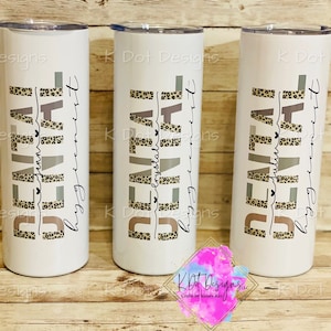 20oz Custom Sublimation Tumbler | Hot Cold Tumbler | Mothers Day Gift | Friend Gift| Bridesmaid Gift | Custom Tumbler