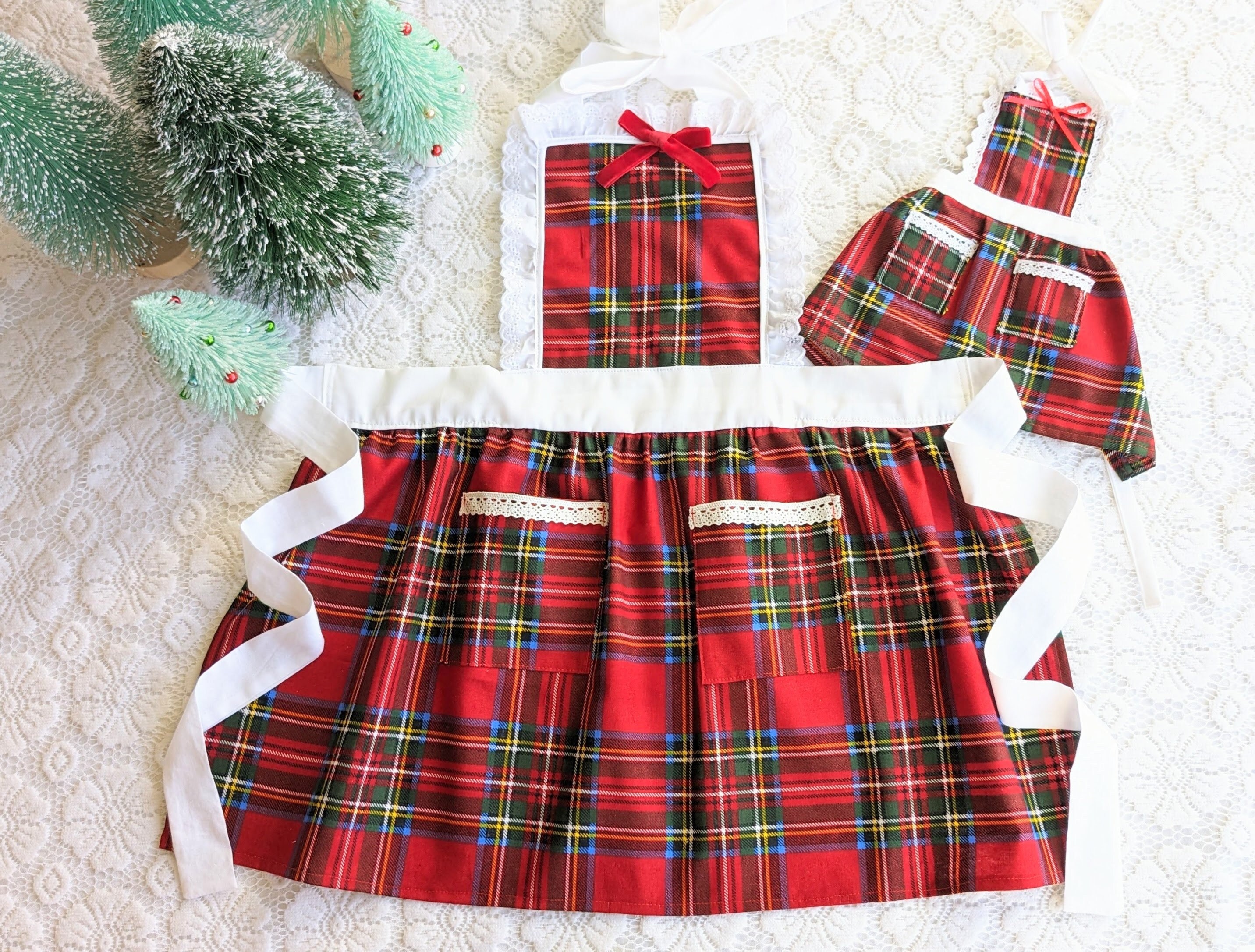 Womens Red Christmas Plaid Dresses - Etsy Womens Red Christmas Plaid Dresses - Etsy