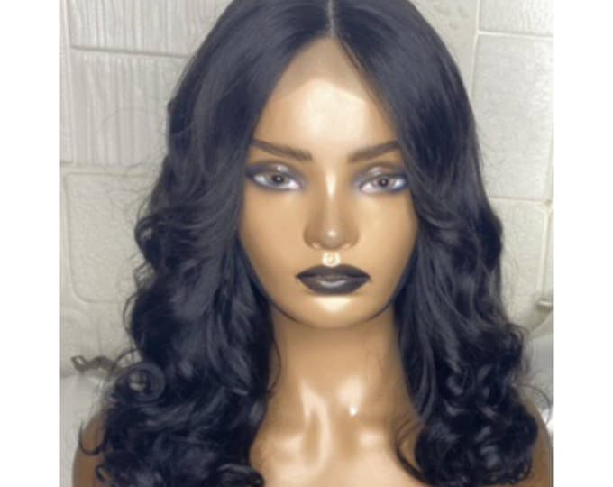 Best quality super double drawn bouncy curly wig|Human Hair|Human Hair Wig for Black Women Lace closure Human Hair Wig