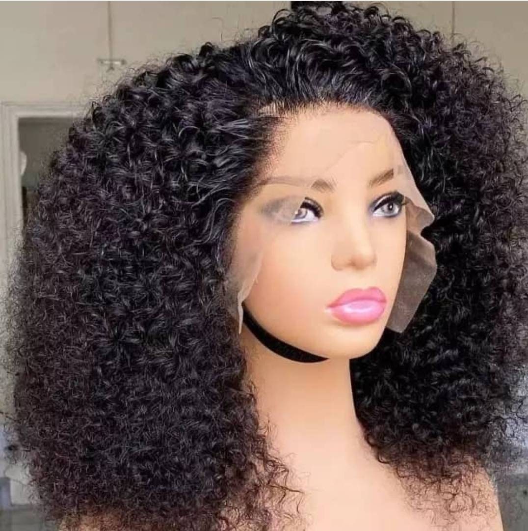 Curly Wig - Etsy
