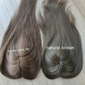 High-Quality Hair Toppers and Wigs for Women - Luxury, Natural, and Custom made mono mesh, Alopecia Hair System