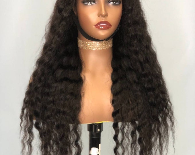 Bohemian curls lace closure wig 22inches