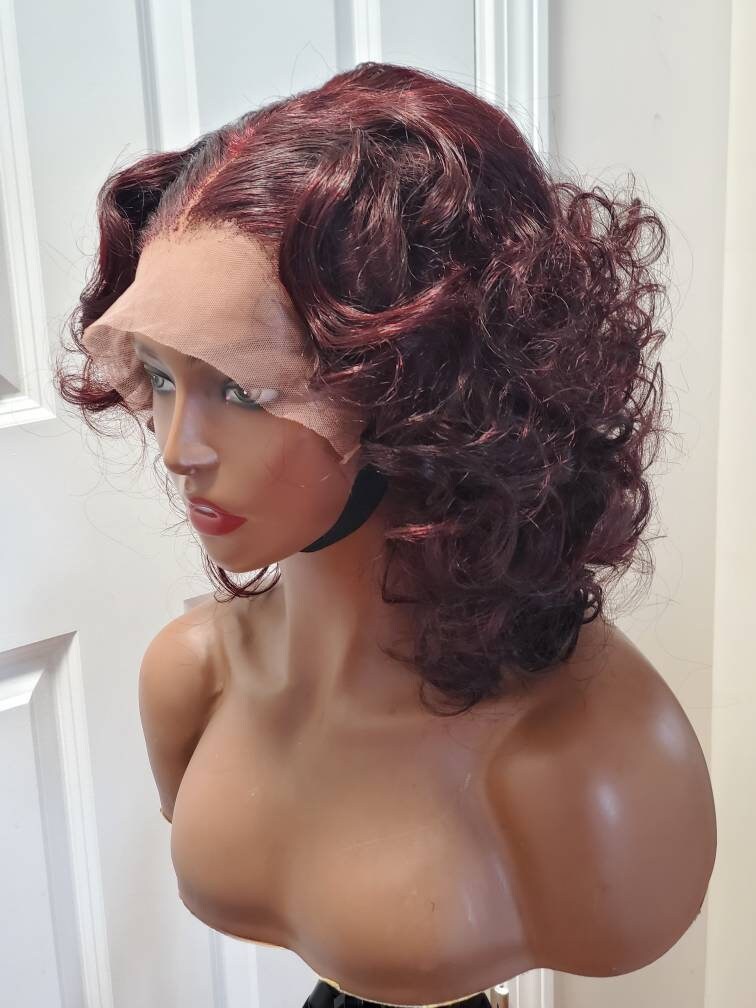 Best quality Brazilian human hair wig 14inches