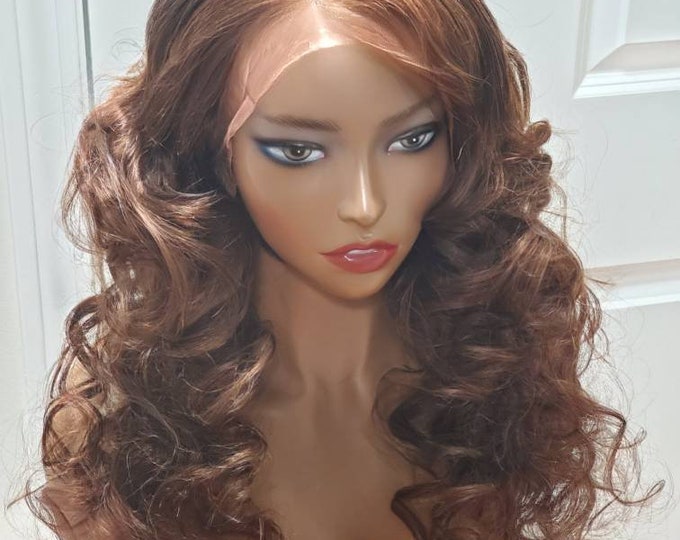 Two wigs combo  Human Hair Wig Lace Frontal wig, straight wig and curly Wig, Wavy Wig Human Hair Ombré Wig, Blonde wigs