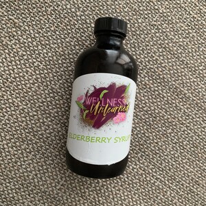 Organic Elderberry Syrup
