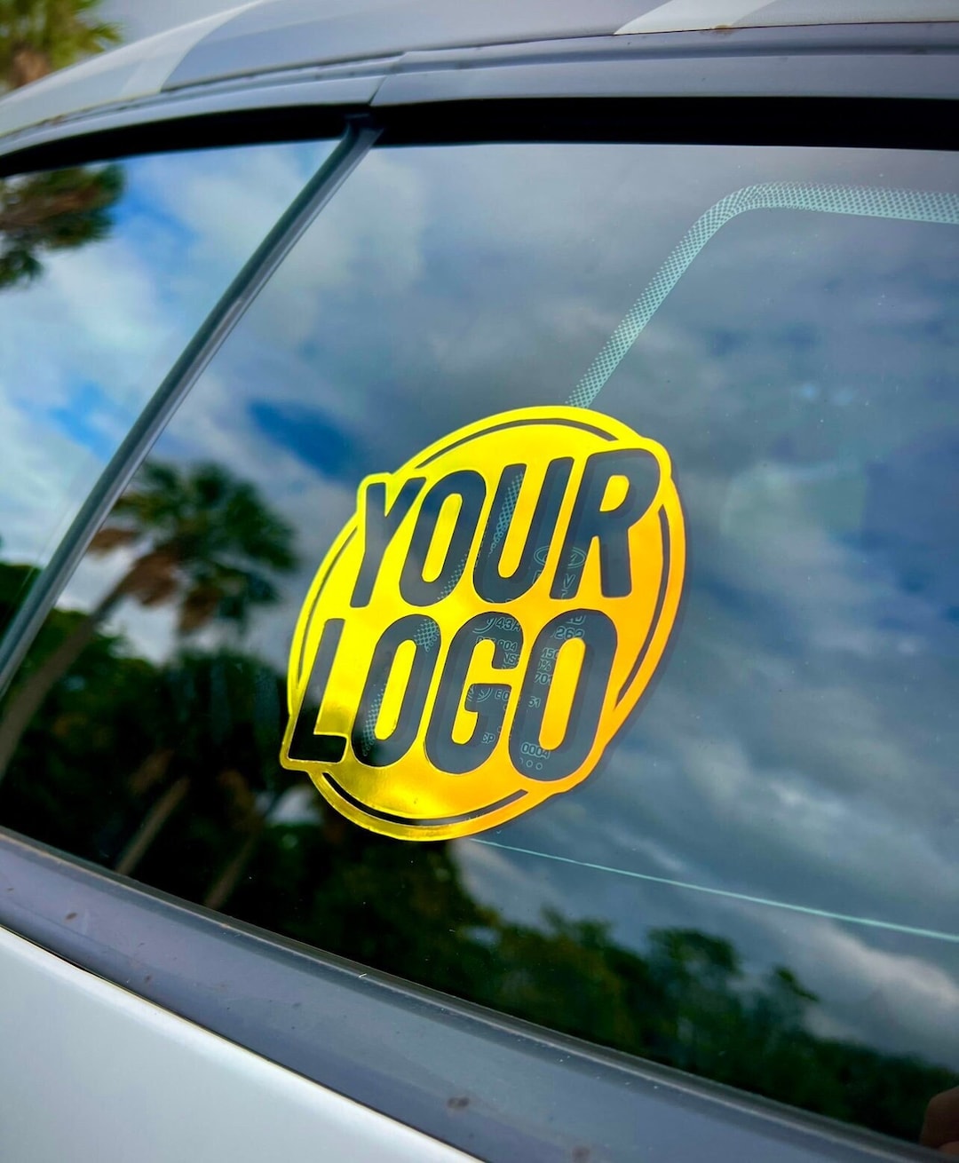 Custom Vinyl Cut Logo Logo Decals Business Logos Decal Etsy