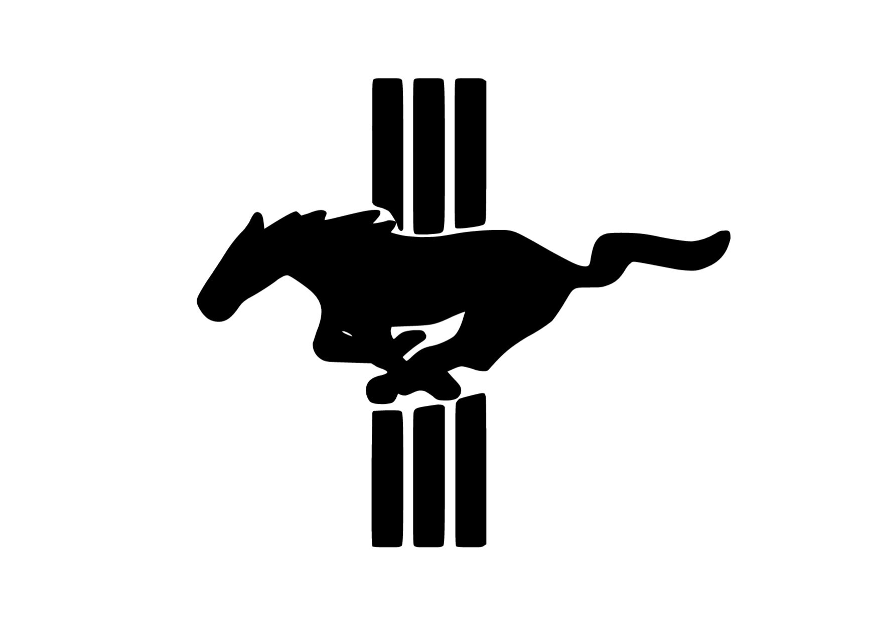 Mustang Car Decals Mustang Stickers Logos Car Stickers Etsy