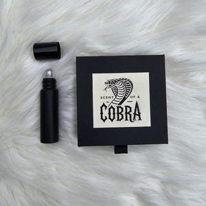 Cobra Kai Perfume Kreese Blend | 100% Pure Essential Oil Character Fragrance Gift for Him and Karate Kid Fans Unique Cosplay