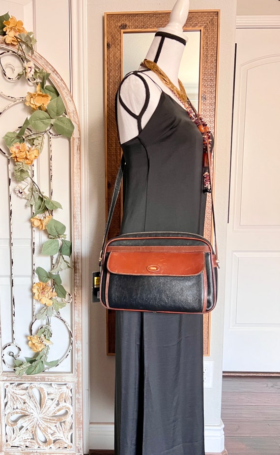 Vintage Bally leather shoulder bag