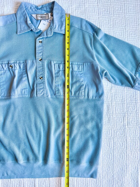 Vintage Men’s ribbed Polo 60s 70s 80s - image 2