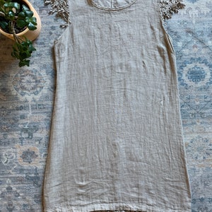 Italian Designer Martina Innocenti Linen Shift Dress. Made in Italy - Etsy
