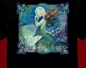 Camiseta sirena #10, camiseta sirena, camisa sirena, regalo sirena