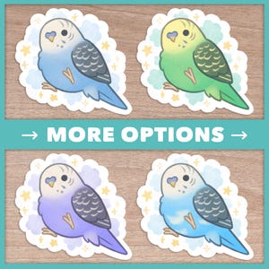 Naklejki Cloudy Budgie