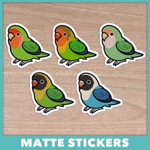 Lovebird (Cuties) Stickers