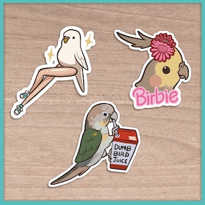 Parrot Memes #2 Stickers