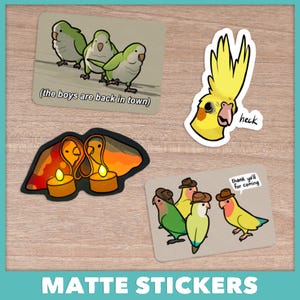 Parrot Memes Stickers