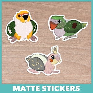 Baby Parrot Stickers