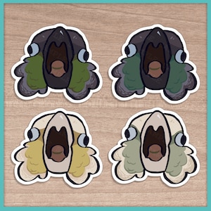 Squawking Conure (Pyrhurra) Stickers